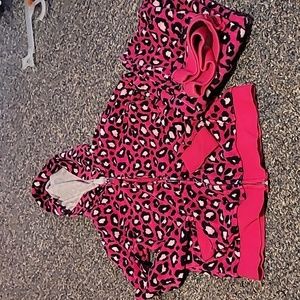 Zip up hoodie with matching pants